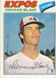 1977 Topps Baseball Cards      593     Dennis Blair